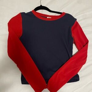 Aritzia-Sunday Best Little Ribbed Longsleeve